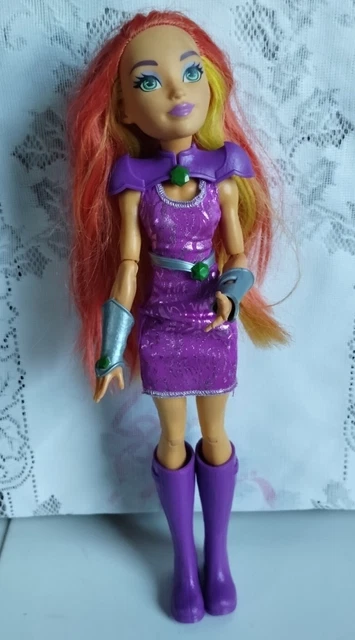 DC COMICS SUPER Hero Girls STARFIRE 12" Inch Doll Action Figure! $13.90