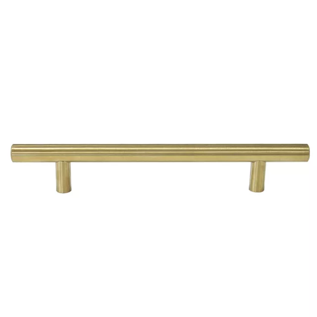 Gold Kitchen Cabinet Handles Stainless Square Door Knobs Drawer Pulls Round Bar