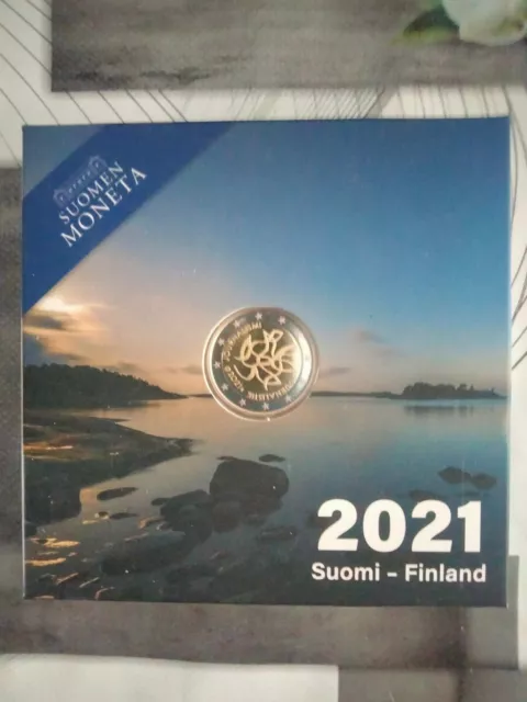 2 Euros BE Proof 2021 Finlande  Journalisme