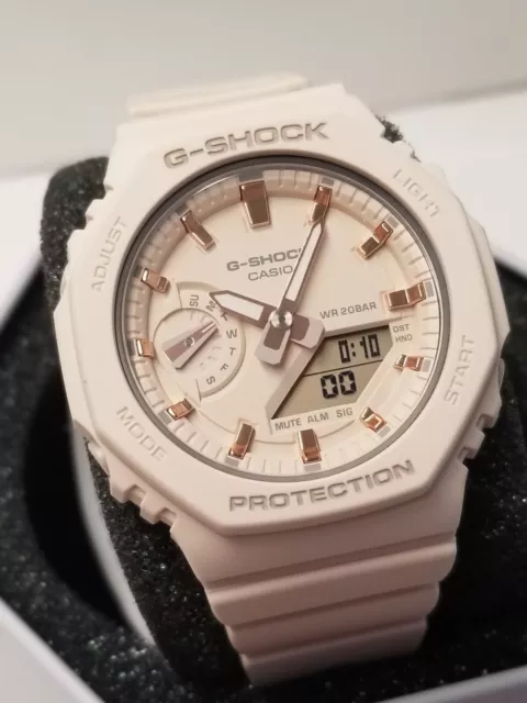 G shock bianco e rosa shop