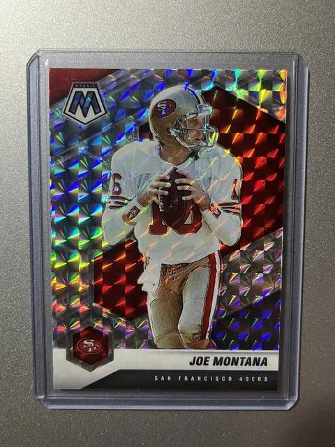 Joe Montana  San Francisco 49ers  Panini Mosaic NFL 2021  SILVER MOSAIC PRIZM