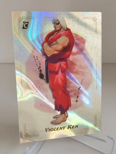 VIOLENT KEN Hyper Wave Holo Foil 2023 Cardsmiths Street Fighter #28