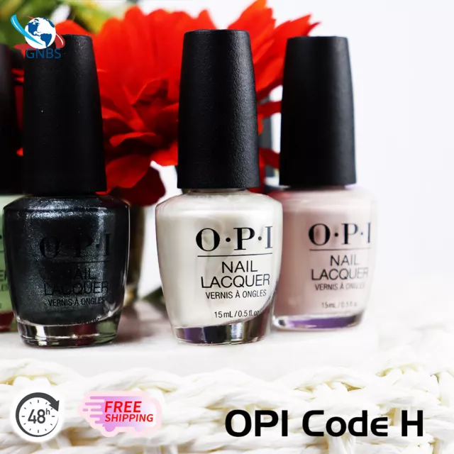 OPI Nail Polish Nail Lacquer 15ml - Made in USA - Code H