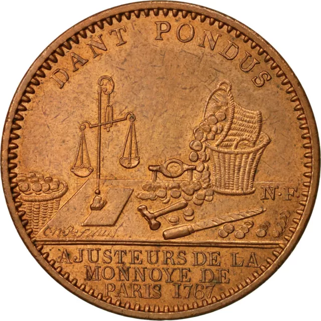 [#550457] France, Medal, Administration des Monnaies et Médailles, TTB+, Cuivre