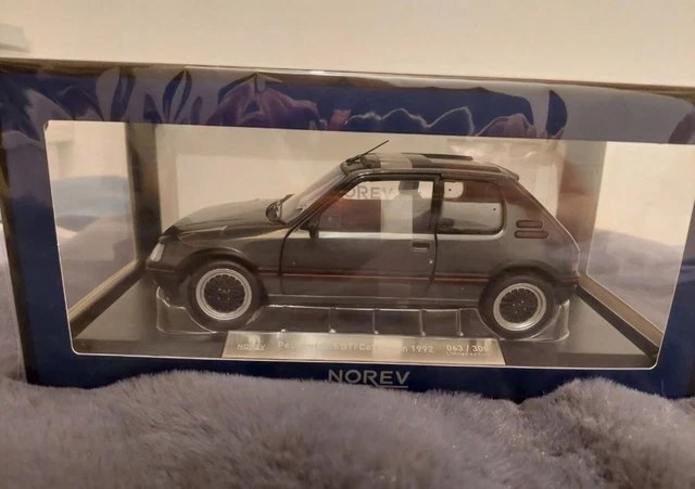 Peugeot 205 GTi 1.9 1992 - Norev 1/18, Métal Monté, Collection, Neuve