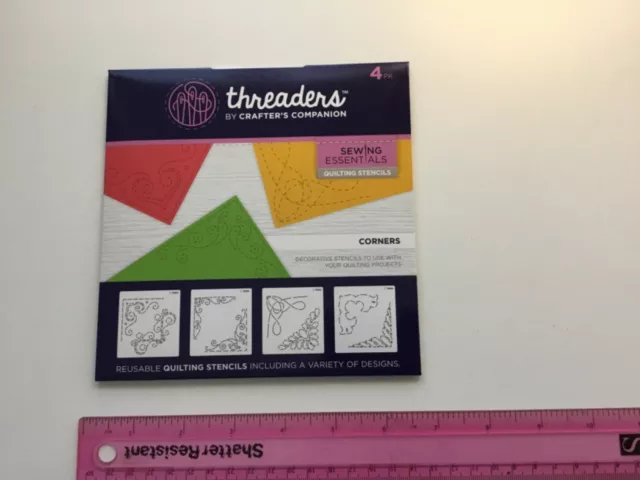 Quilting Stencils - Corners  - Threaders Crafters Companion