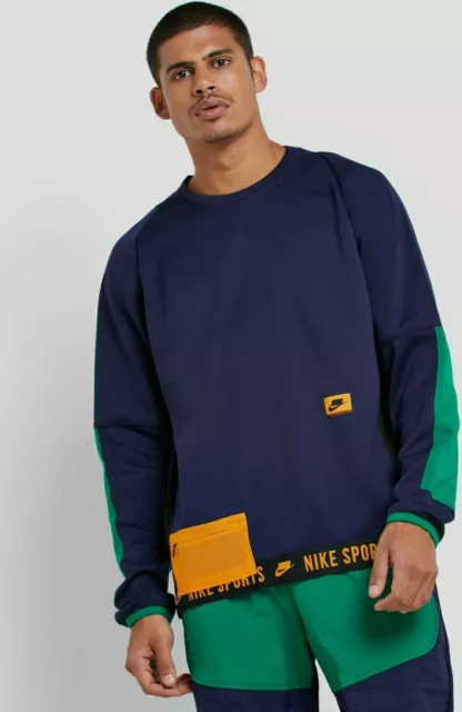 Nike therma fleece px pullover crew best sale