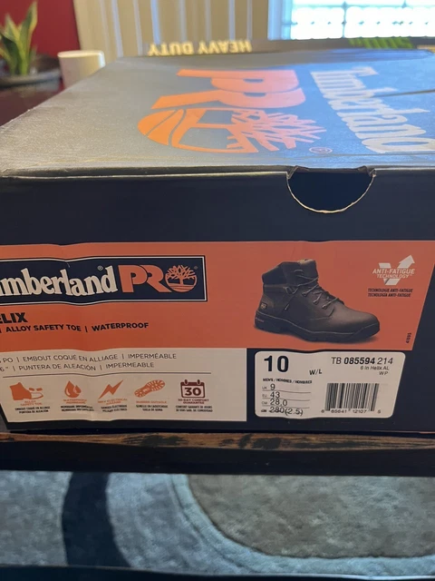 timberland 10w size