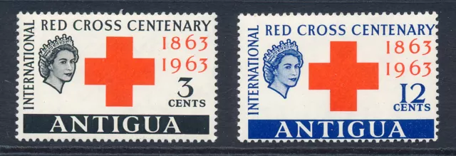 1963 Red Cross Centenary Complete C/A Set Blocks Of 4 Mnh