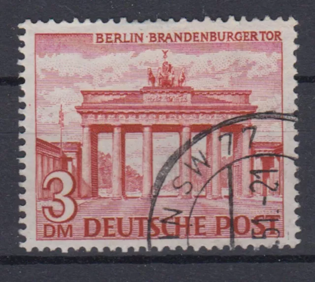 Berlin 59 Berliner Bauten 3 DM gestempelt /4