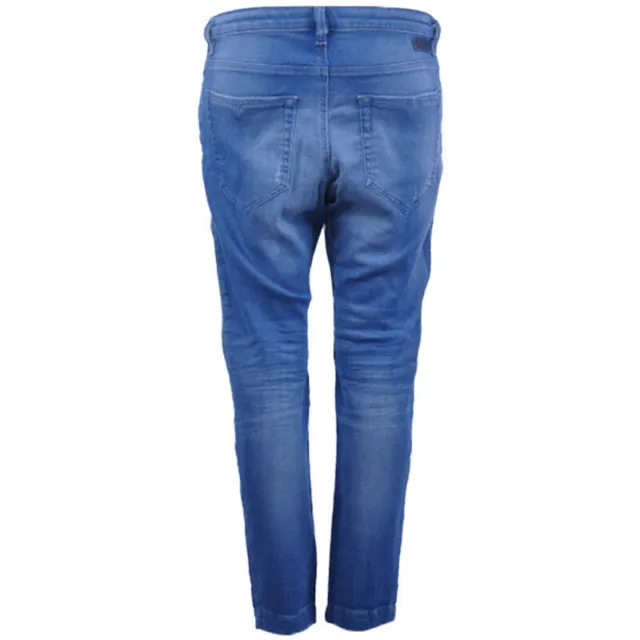 DIESEL EAZEE NE 0837T Womens Denim Jogg Jeans Boyfriend Relaxed Fit Sweat Pants 2