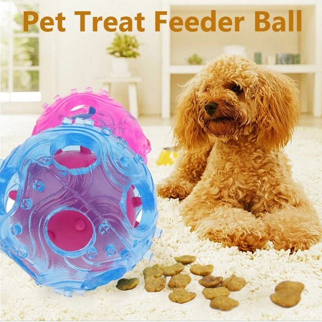 Dog Food Ball Pet IQ Treat Feeder Chew Toy Puppy Training Activity Dispenser