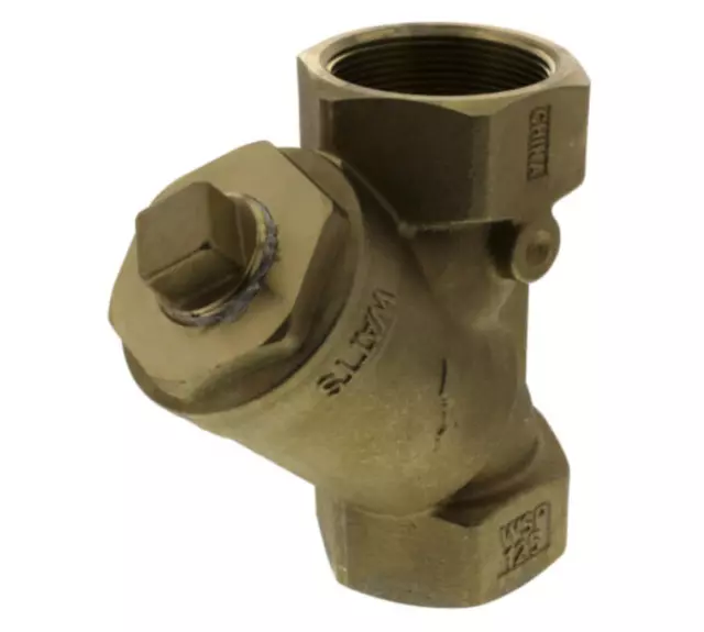 Watts LF777SI Brass, Y Wye-Pattern Strainer, 2", 400 WOG Lead Free