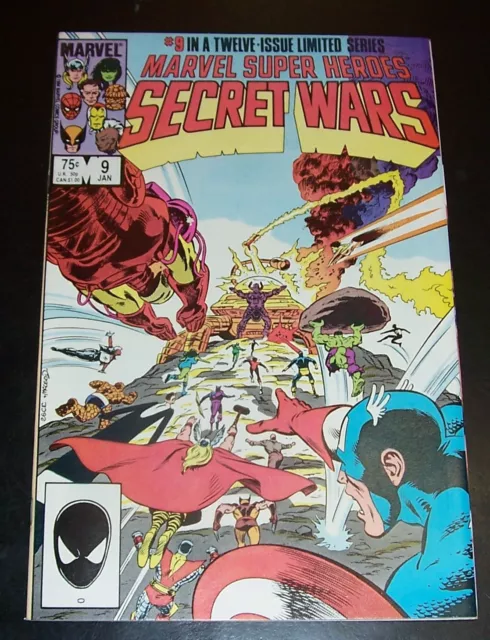 NM- 9.2 Marvel Super Heroes SECRET WARS 9, NEW STOCK Bag&Bd 1984 Combined Shpg