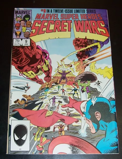 NM 9.4 Marvel Super Heroes SECRET WARS 9, NEW STOCK Bag&Bd 1984 Combined Shpg