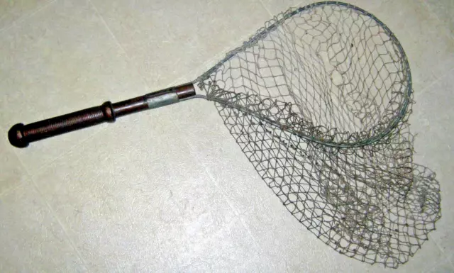 Fly Fishing Net - Soft Rubber Mesh Trout Net - Magnetic Release