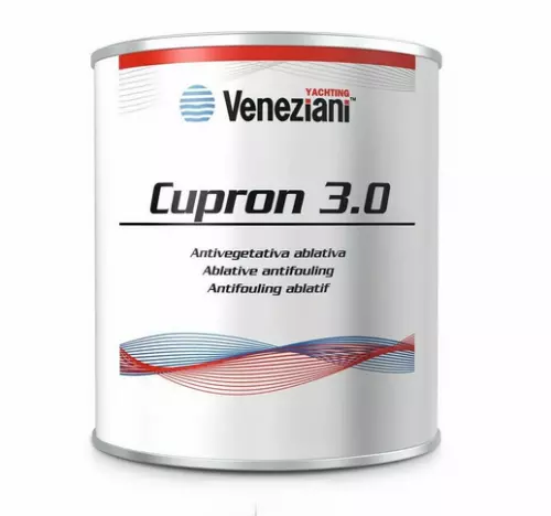 Veneziani Antivegetativa Cupron 3.0 Blu - Nero - Bianco - Rosso Autopulente