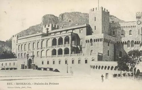 06 - cpa - MONACO - Le palais du Prince