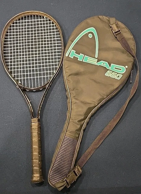 Raquette de tennis professionnelle Head 660 Double Power Wedge System avec housse - France