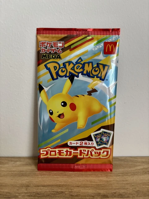 PokÉmon Tcg Pikachu 020m P Japanese Mcdonalds Promo Pack New 