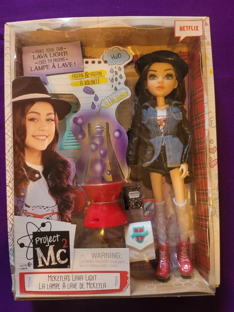 Poupée Barbie projet mc2 Netflix mc keyla lava expériment bratz high