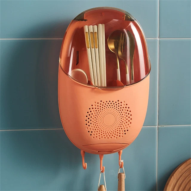 Cutlery Drainer Large Capacity Strong Seamless Spoon Fork Chopstick Tableware
