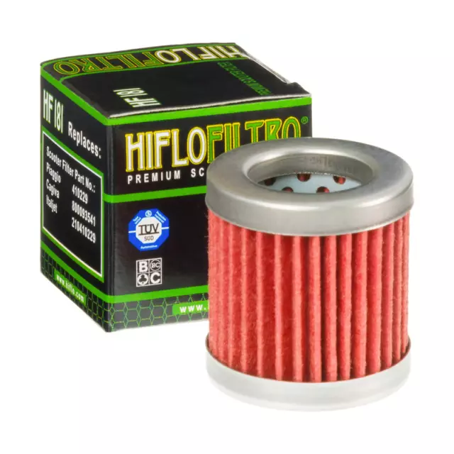 Filtro Olio Tipo Originale Hiflofiltro Hf181 Per Aprilia Piaggio Cagiva Italjet