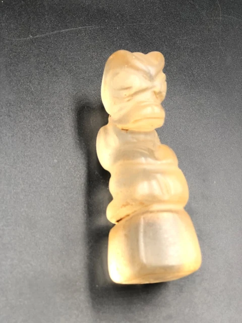Unique Old  Burmese Crystal Lucky Crystal 7