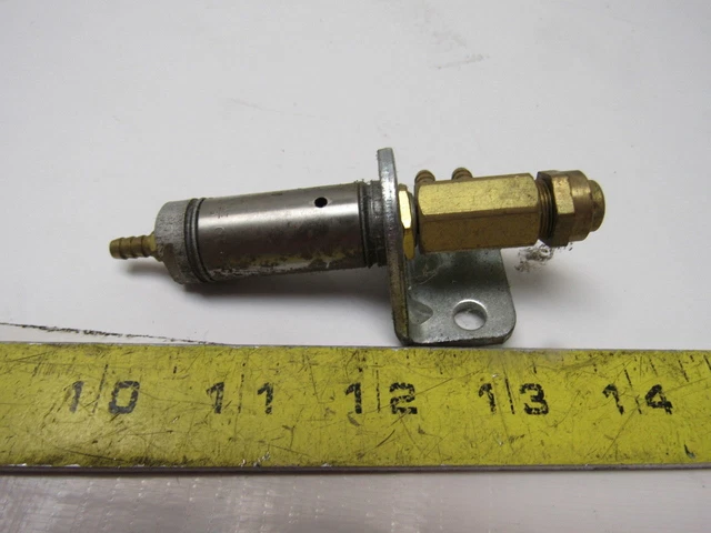 Clippard E99-10 5/16 5/16" Stroke Mini Air Cylinder W/ C5-1210 Shuttle Valve