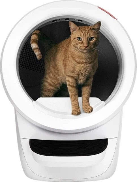 Whisker Litter Robot 4 Automatic Self-Cleaning Cat Litter Bot White