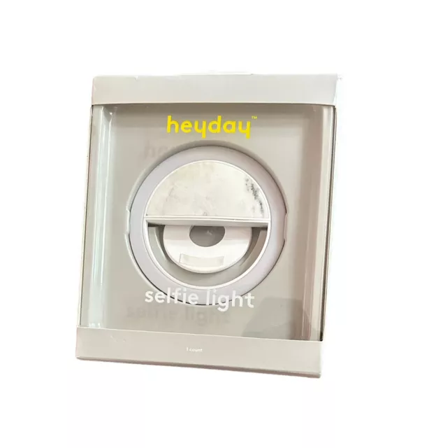 Heyday Shine On Marble Design Print Phone Selfie Light w/ 3 Brightness Settings