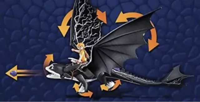 (TG. Taglia unica) PLAYMOBIL DreamWorks Dragons 71081 Dragons: The Nine Realms - 3