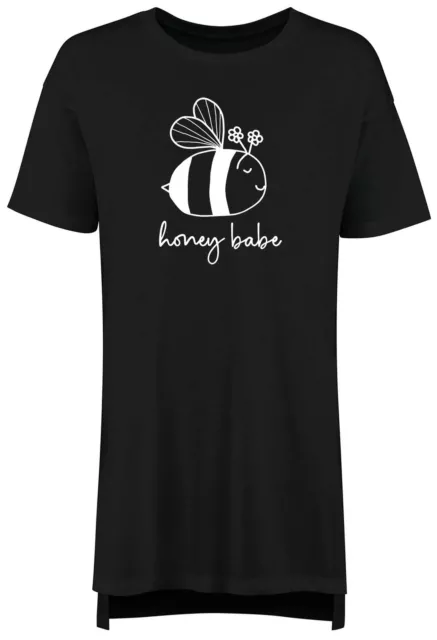 Bumble Bee Nightie Damen lustiges Honigbaby Damen Nachthemd Geschenk