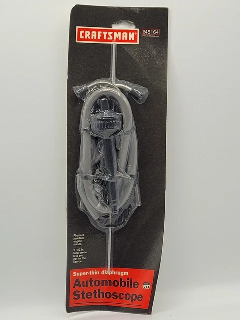Sears Craftsman Auto Mechanics Stethoscope 45164 NOS 9.5 inch Long Probe