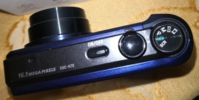SONY Cyber-Shot DSC-H70 Fotocamera Digitale Compatta 16.1Mp Sony Lens G 10x Wide 4