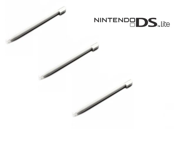 Pack de 3 stylets pour Nintendo DS lite (NDSL DSL) - Blanc