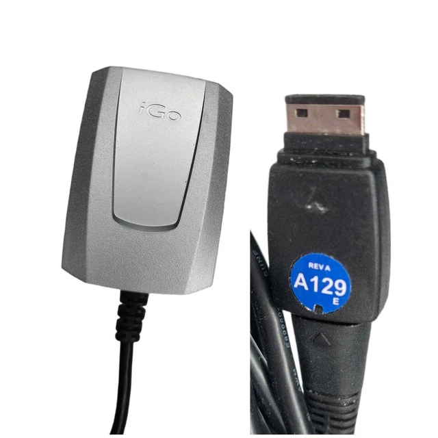 IGO Wall Charger 6630027-03 with A129 Adapter for Samsung Blackjack 2 juke etc.