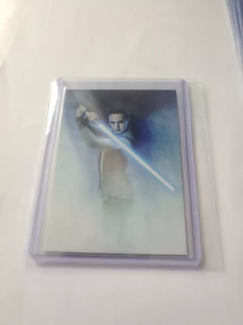 2017 Topps Star Wars Journey to The Last Jedi Continuity Rey #2