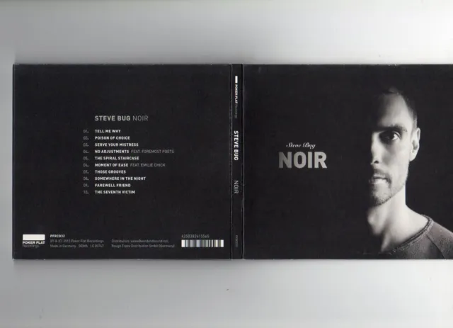 Steve Bug - Noir - CD Album - NEUWERTIG - TECHNO