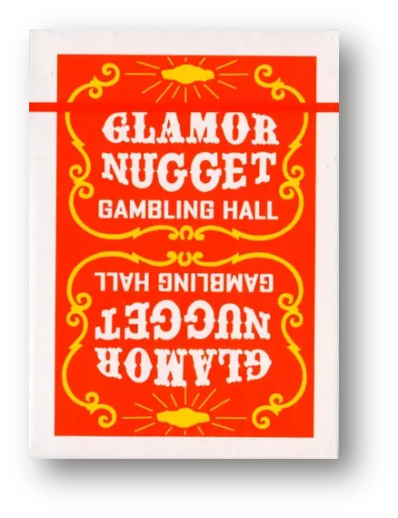 Glamor Nugget Limited Edition Playing Cards (Red) Poker Cardistry