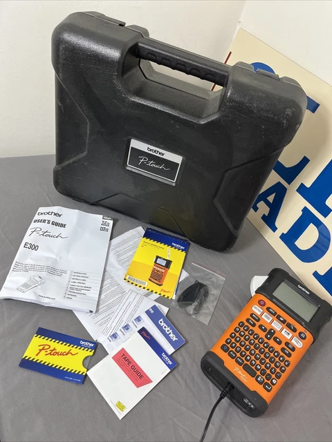 Brother P-Touch E300 Etikettierer/Etikettierer & Hartschale