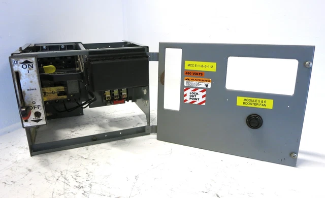 Square D Modello 5 3A Interruttore Misura 1 Starter 12 " Mcc Secchio 3 Ampere