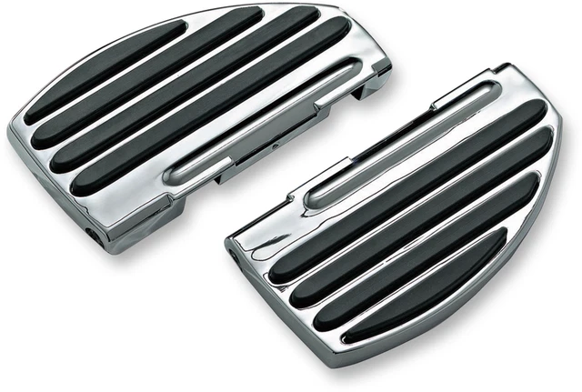 Kuryakyn 7906 ISO Passagier-Fußboards Für Harley-Davidson - Chrom, 1 Paar, Für Viele Modelle 1986-2019