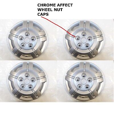 15" To Fit Citroen Relay Van Deep Dish Wheel Trims Hub Caps Domed New