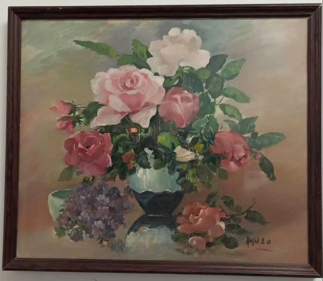 Quadro Dipinto a mano su Tela 50 X 62