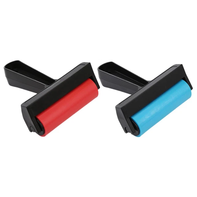 2 Pcs Plastik Kind Volle Bohrwalzen Stickerei-Malwalze Komplettes Bohrwerkzeug