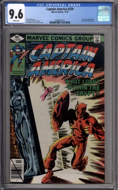 Captain America 239 CGC Graded 9.6 NM+ Marvel Comics 1979