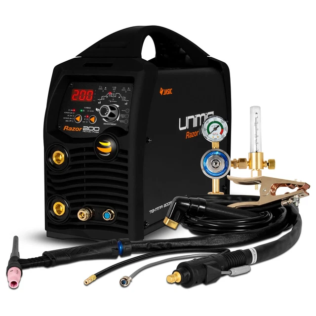 Image of Amazon website selling Unimig Razor 200 Pulse welding machine