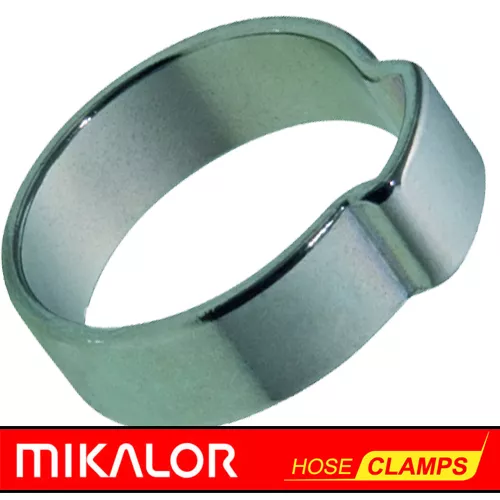 Mikalor W1 | Single Ear | O Clips | Hose Clamp | Zinc Plated Steel | NEXT DAY