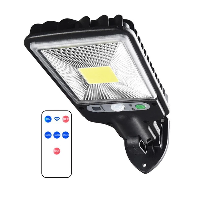 LED Solar Wall Light Outdoor Motion Sensor Lamp Garden Remote Lamp (30COB) FS2#